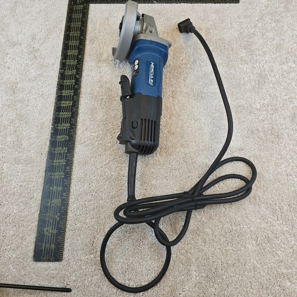Hercules Angle Grinder Blue HE61P 11 Amp 4-1/2 Inch Heavy Duty Corded